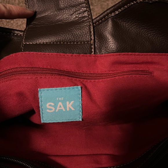 The Sak brown shoulder bag - Picture 2 of 3